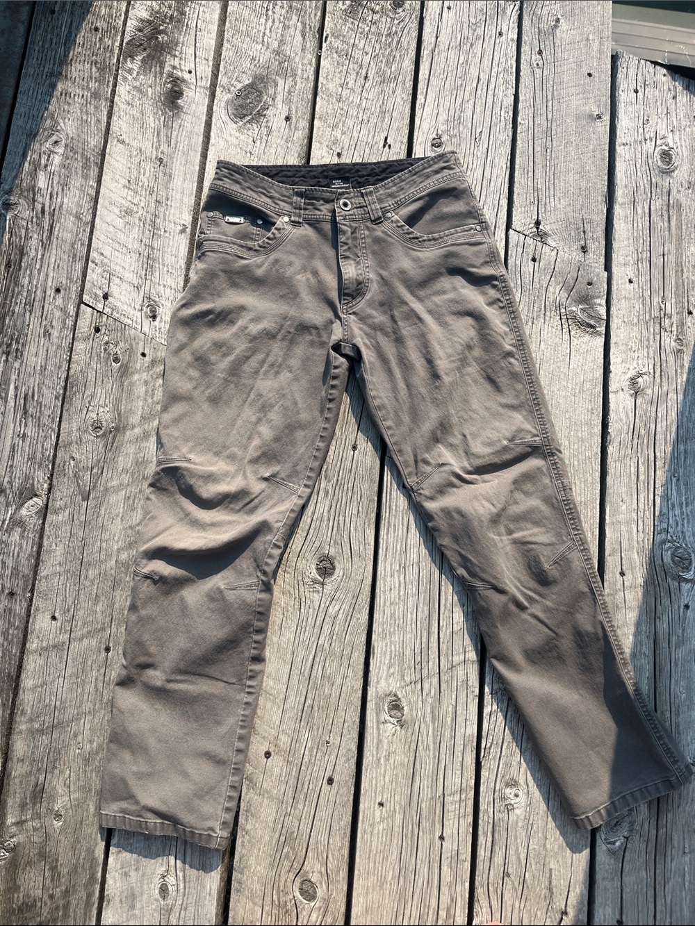 Kuhl kanvus grey fitted pants 30/30